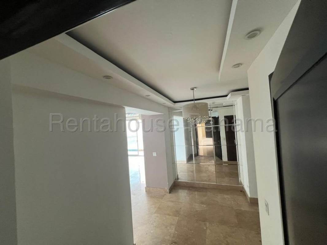 Granite countertop kitchen with modern appliances Punta Pacifica Panama