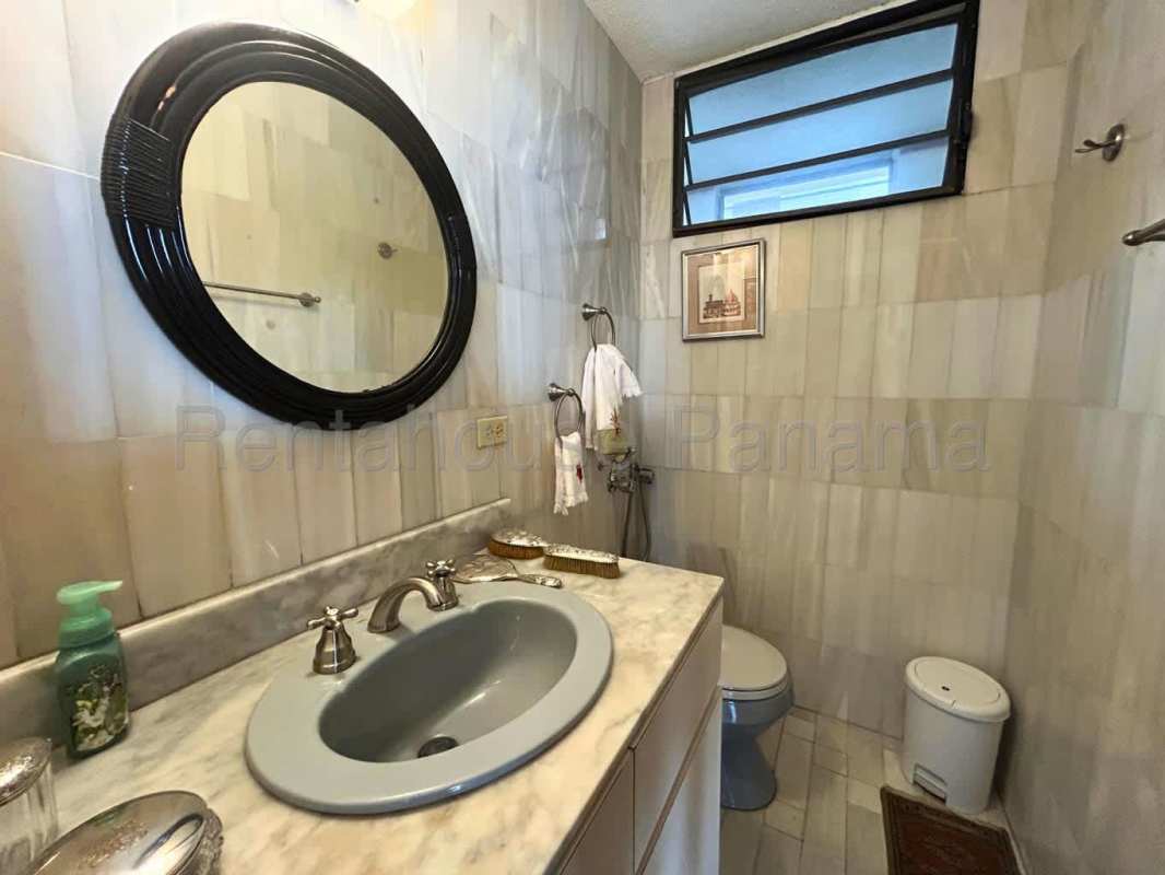 Bright kitchen with ample cabinetry, built-in oven, ocean views in PH La Gaviota Panama