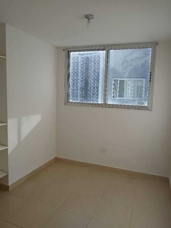 Bedroom with panoramic windows inverter AC ceramic flooring at PH Bella Vista Garden Panama