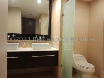 Kitchen with stainless appliances quartz countertop Nikki Beach Residences Panama