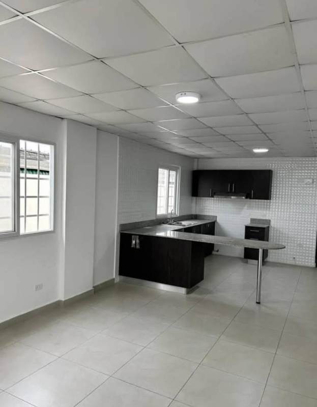 Duplex house staircase with window allowing sunlight Betania Panama