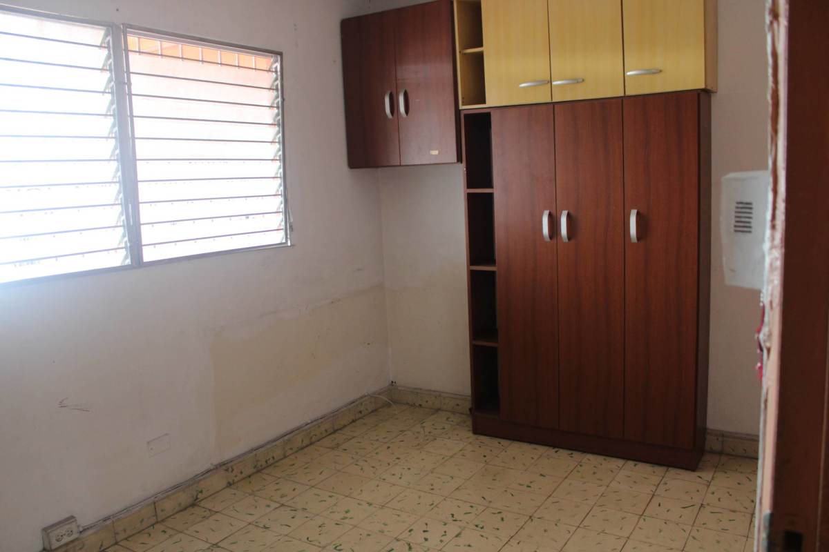 Unfurnished tiled living dining with window house rental Pueblo Nuevo