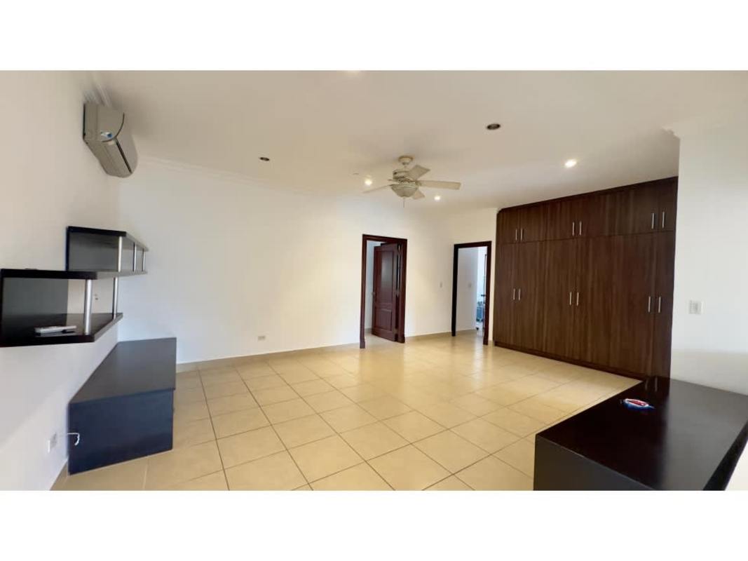 Private home theater room luxury house Costa del Este Panama