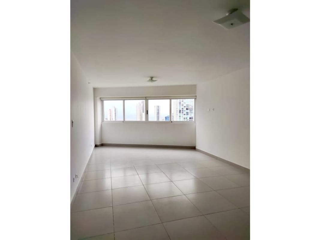 Aerial view of Panama City skyline with high-rises from PH Tee One rooftop panorama