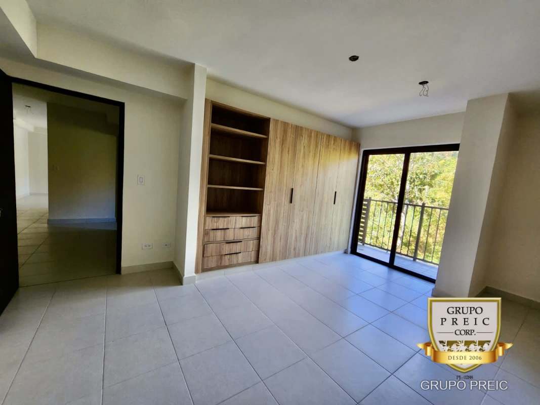 Balcony nature view new condo PH Embassy Village Clayton Panama