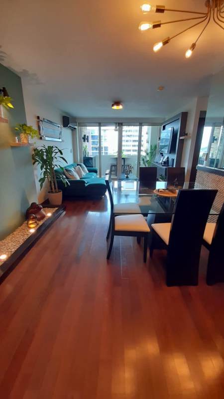 Fully furnished kitchen with appliances at PH Harmony El Cangrejo Panama City