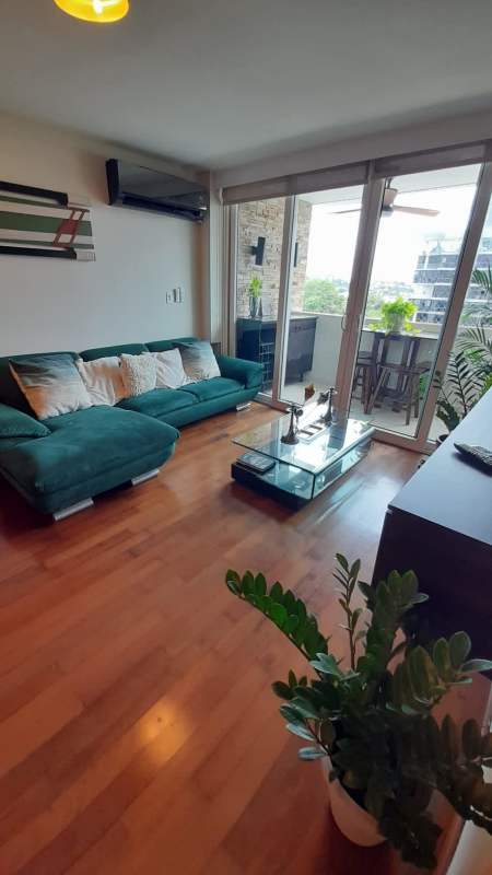 Furnished master bedroom featuring closet space and air conditioning PH Harmony Panama City