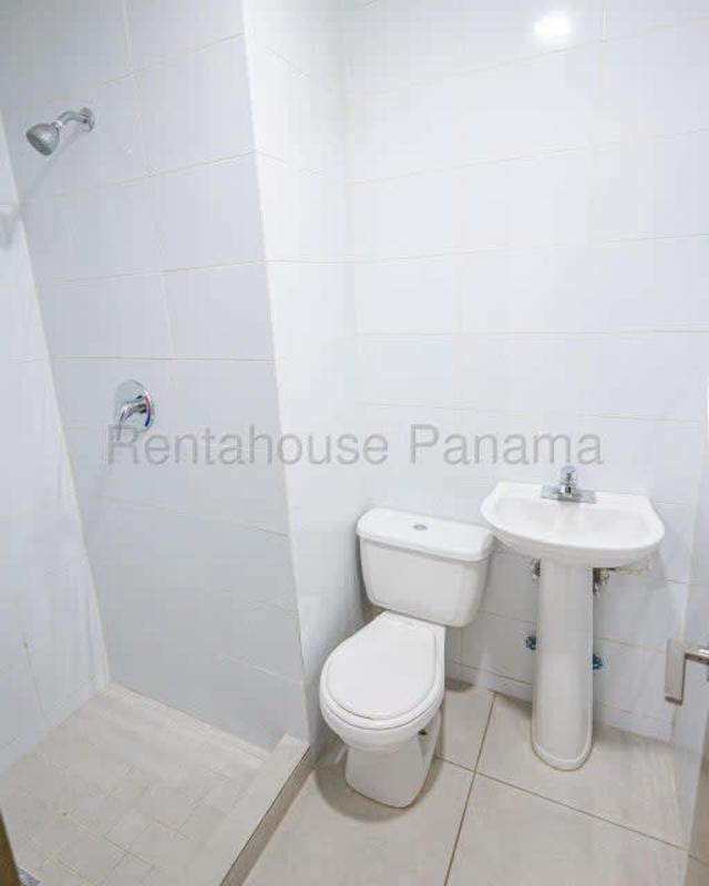 Private terrace balcony with skyline views from apartment at Sortis Tower Obarrio Panama