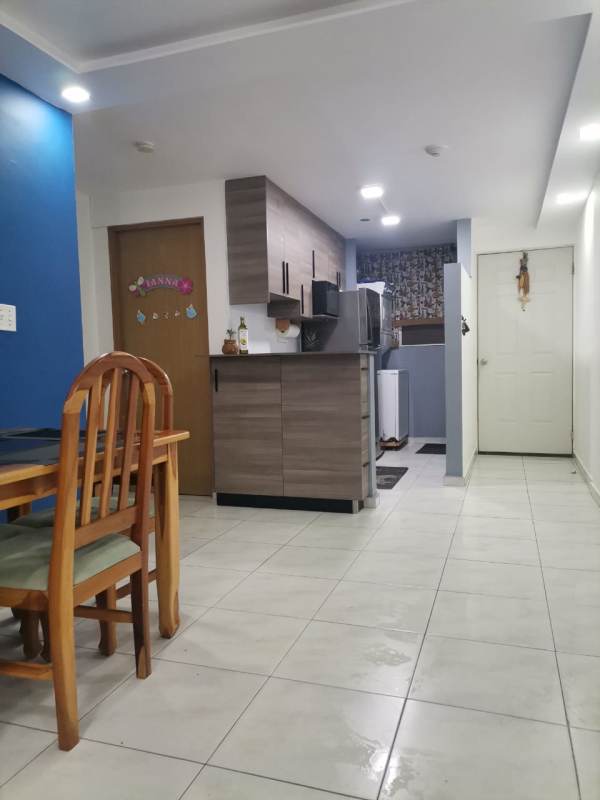 Apartment interior with combined living dining space in Llano Bonito Panama