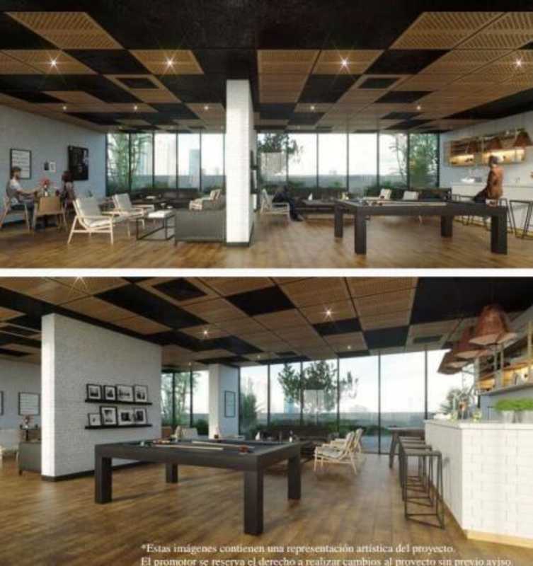 Billiards, lounge and social room with city views Generation Tower Panama