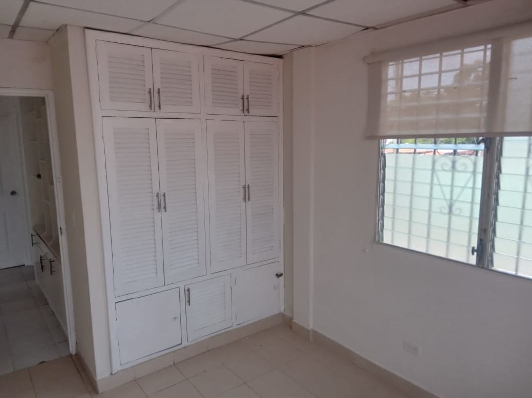 Bedroom with closet, security bars on window Villa Lucre Panama house rental