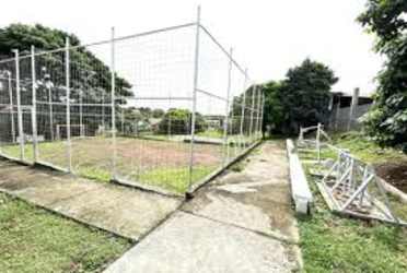 Outdoor fitness area and park at Residencial Prisma gated community La Chorrera Panama