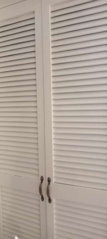 Cozy bedroom with brick wall, closet, AC furnished Casco Viejo Panama