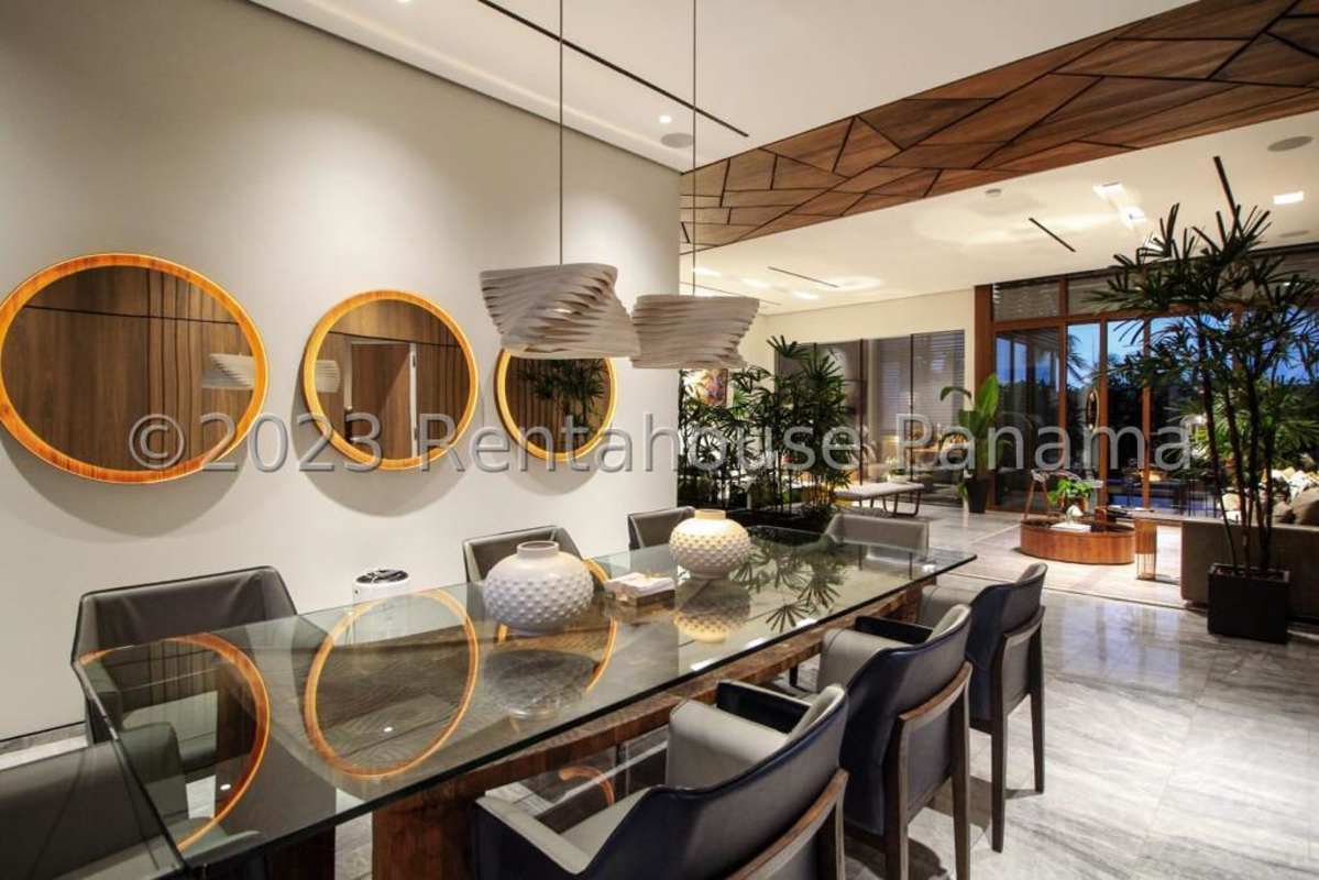 Spacious main bedroom with panoramic ocean views PH Ocean Two Panama City