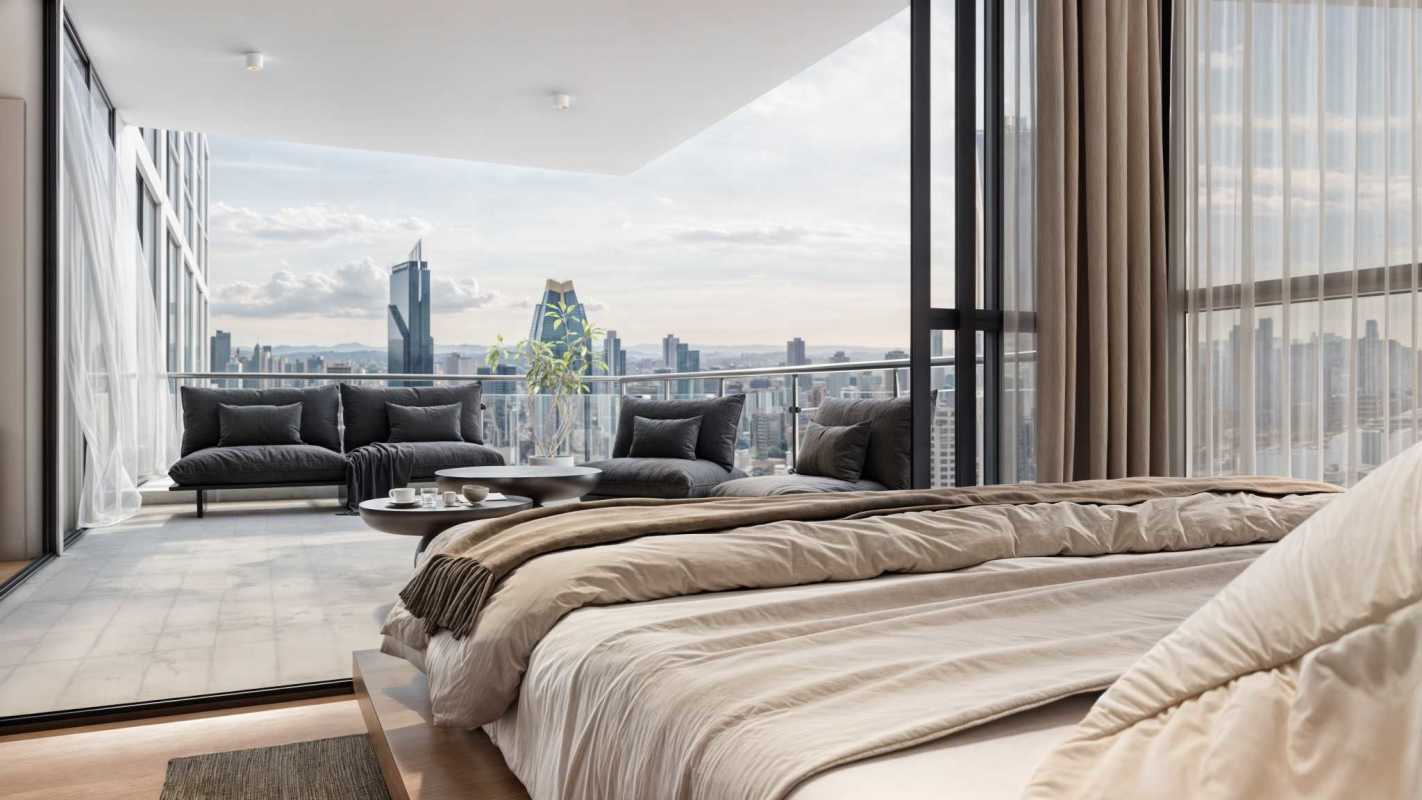 Infinity pool with skyline ocean views at PH Marbella Residences