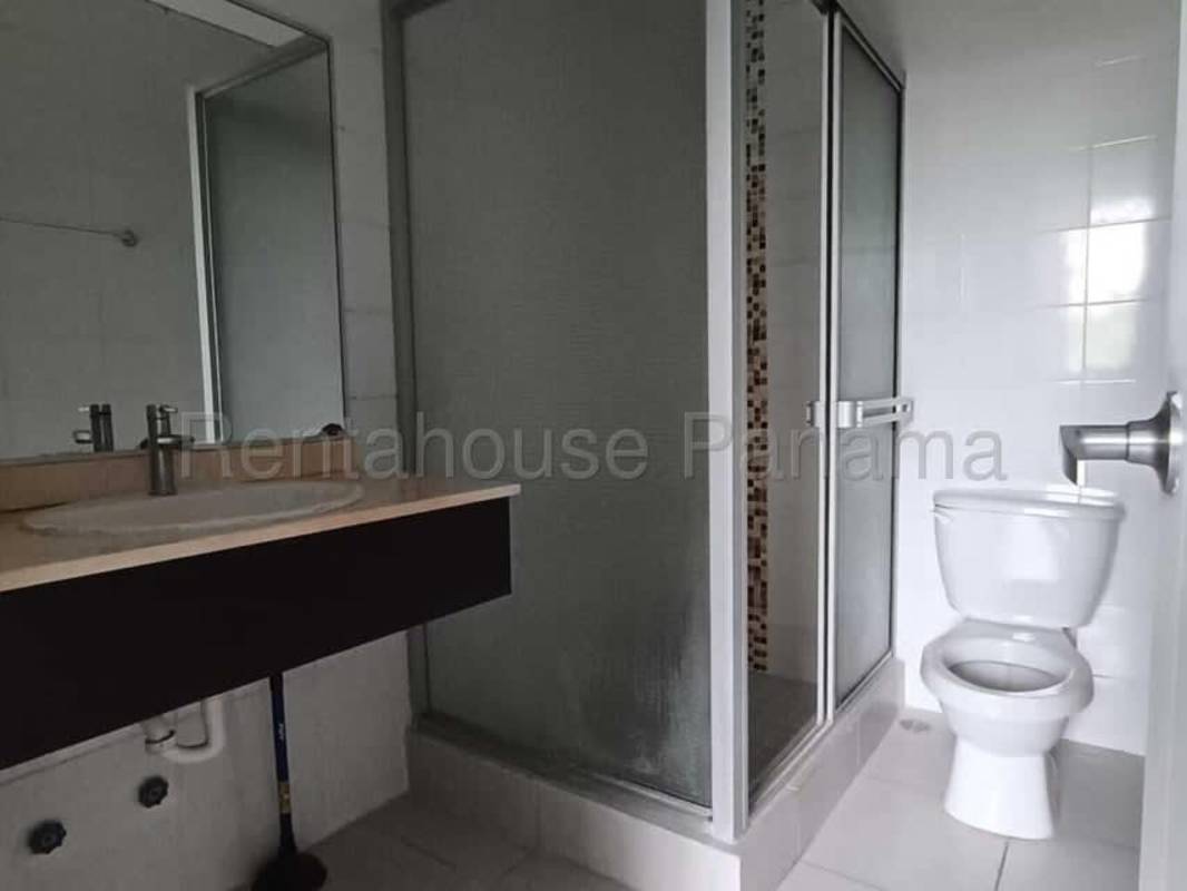 Bedroom with window, built-in closet and tile floors in Green Park Condado del Rey Panama City