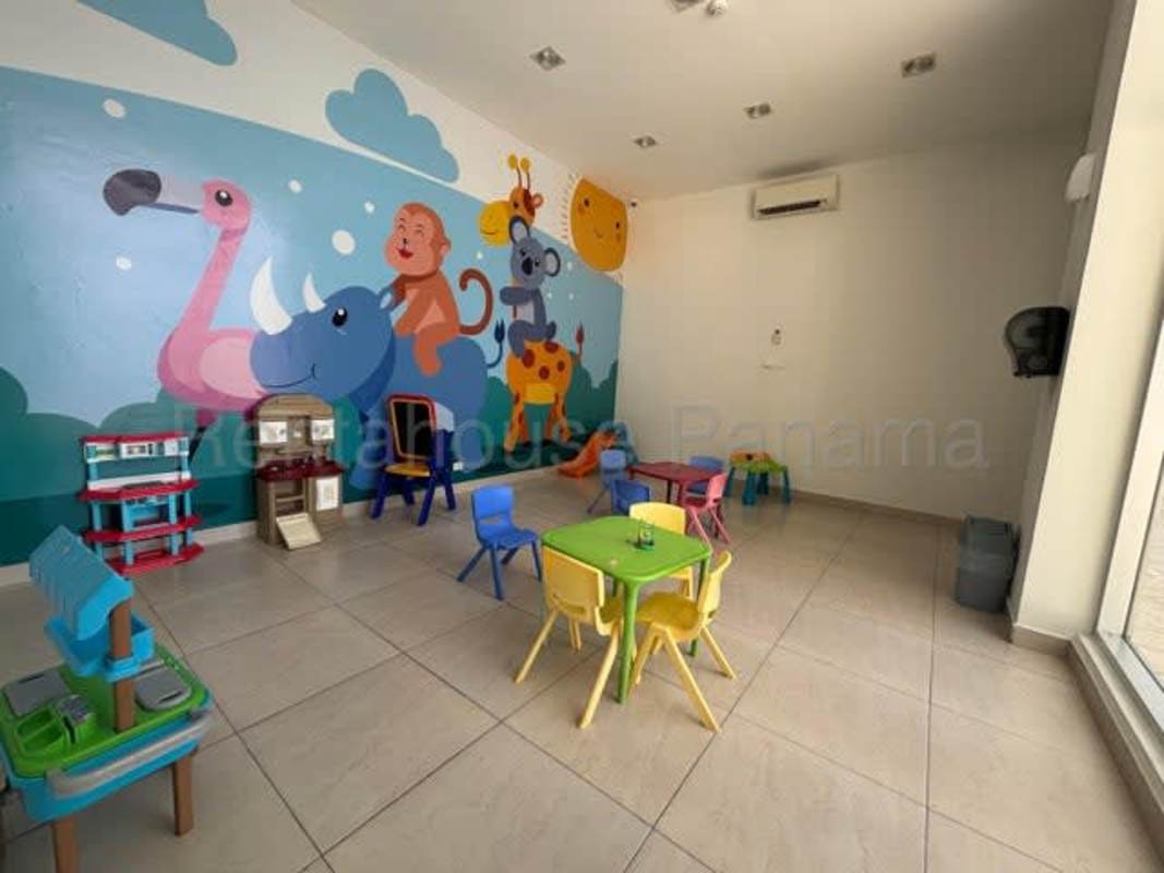 Fully equipped gym offering skyline view in PH Top Tower Costa del Este Panama