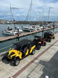 Private marina boat slips at Vista Mar Golf Beach & Marina Resort Panama