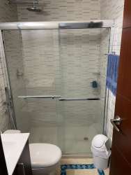 View of marina and golf course from Vista Mar beachfront apartment Panama