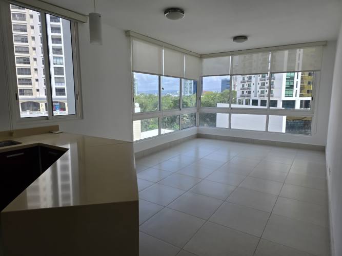 Luxurious modern lobby with concierge in PH Paramount Costa del Este Panama City