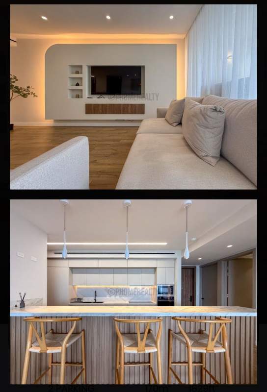 Modern open living dining panoramic view PH Oceanaire Punta Pacífica Panama