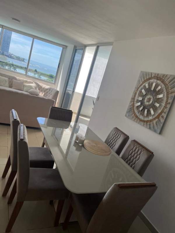 Infinity pool with ocean views and rooftop terrace at PH BICSA Tower Panama City