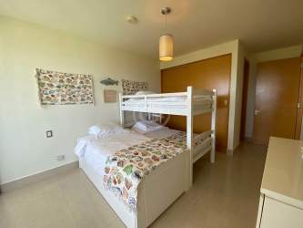 Equipped modern kitchen porcelain floors appliances Casamar Golf Resort Panama