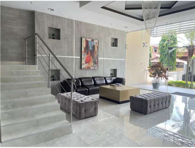 Rooftop pool with panoramic skyline views at PH Infinity San Francisco Panama City