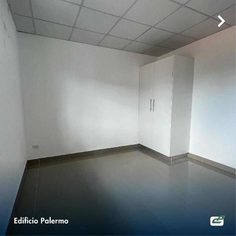 Second bedroom featuring tiled floor, white wardrobe and white walls Edificio Palermo El Ingenio Panama