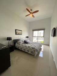 Entryway with tile floors and modern decor PH Soleo Panama Pacifico