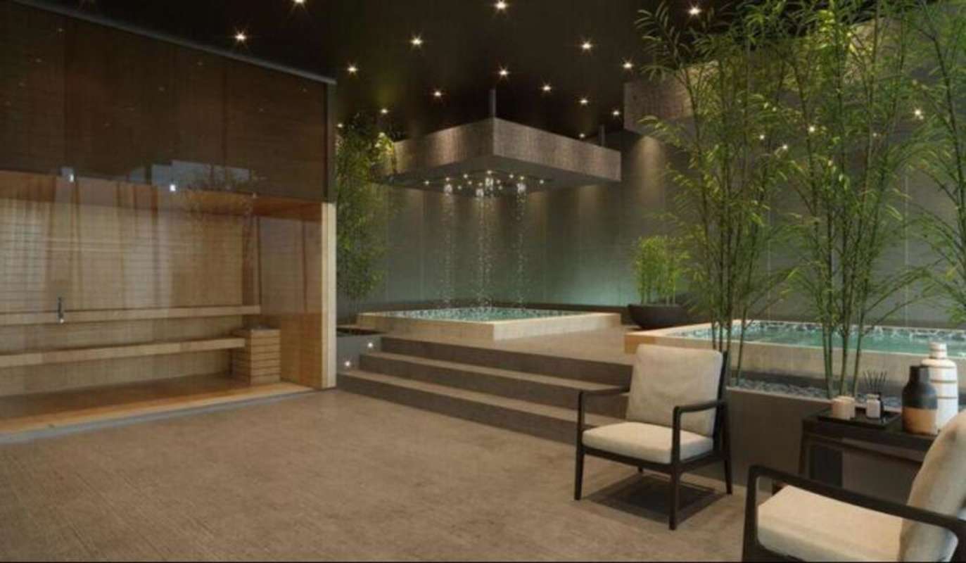 Open-air outdoor cinema lounge rooftop Generation Tower Costa del Este