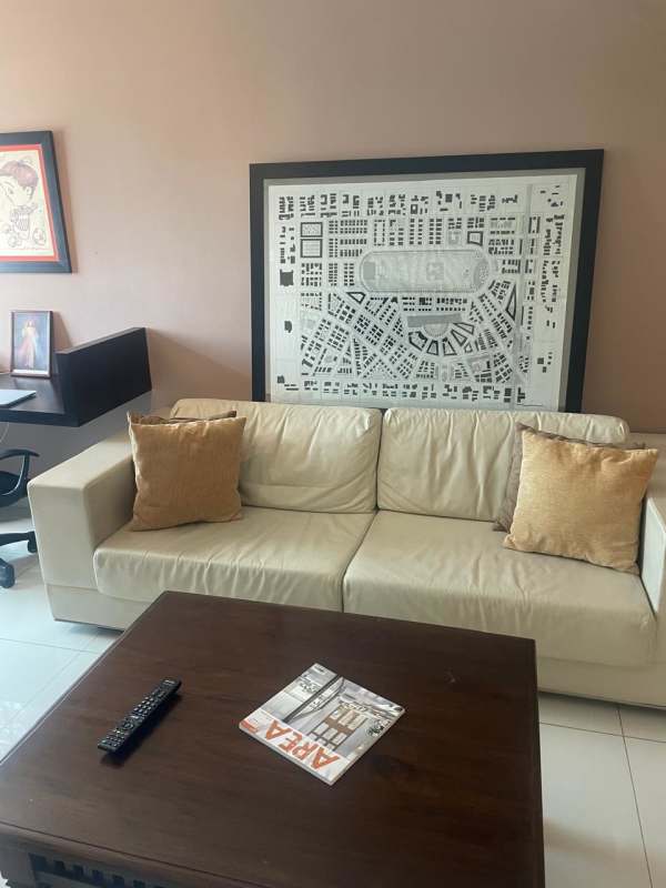 Bedroom with modern furnishings, large window, AC in Costa Sur Panama house for sale