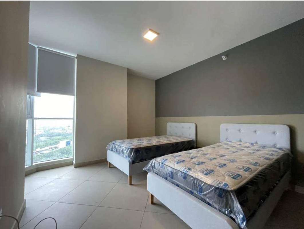 Spacious den or family room in apartment PH Country Club Costa del Este Panama City luxury residential