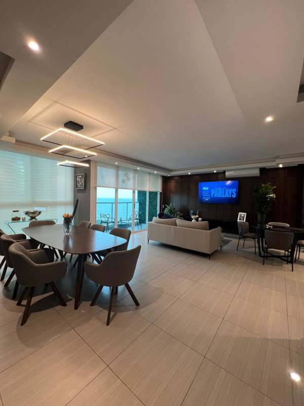 Contemporary bathroom featuring glass shower and modern fixtures at PH Asia Costa del Este