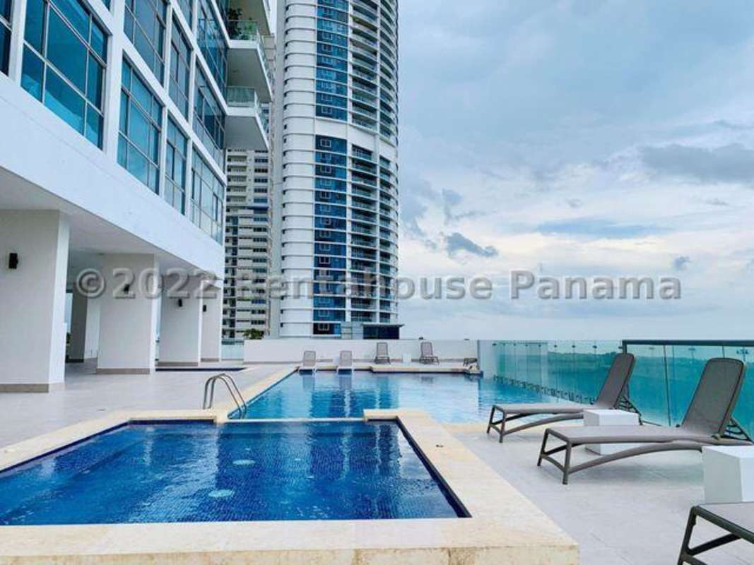 Colorful children's play area with slides, climbing, safe flooring near Ten Tower Panama
