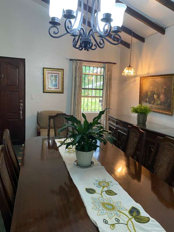 Spacious terrace overlooking lush mountain forest in Altos del Frente Cerro Azul Panama