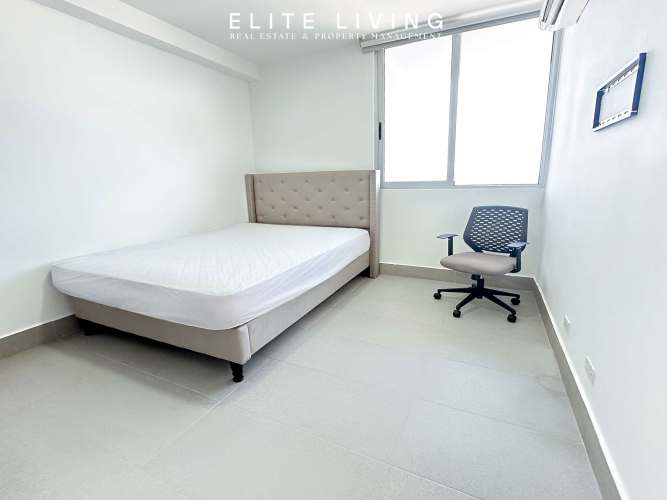 Second guest bedroom in furnished apartment PH Greenwood City Panama
