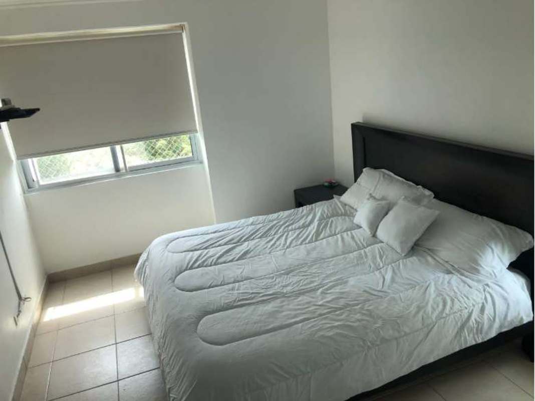 Modern bathroom with single sink vanity and toilet PH Clayton Park Panama
