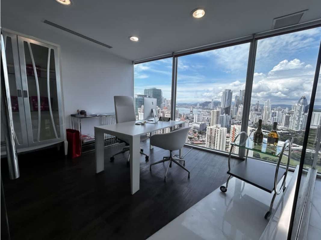 Meeting and cowork space in furnished office Oceania Business Plaza Punta Pacifica Panama