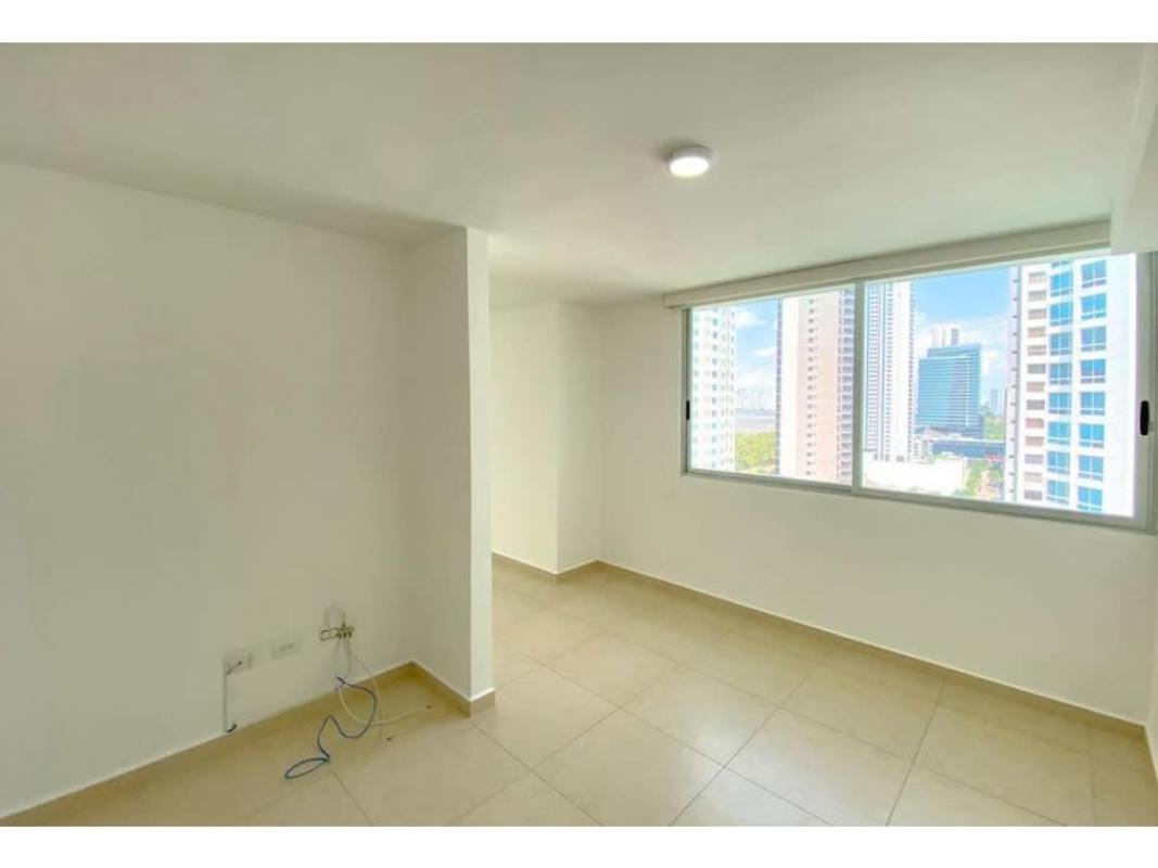 Second spacious bedroom with large windows and private bathroom at PH Lumiere Costa del Este Panama