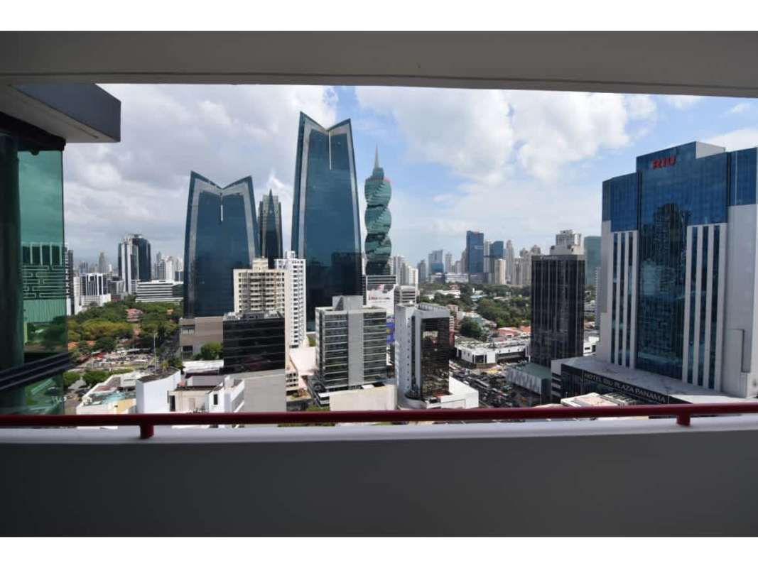 Kitchen with granite countertops, appliances, and cabinets in PH Cosmos Panama