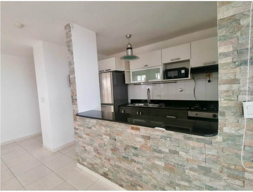 Modern kitchen with granite counters and breakfast bar at PH San Francisco Tower Panama