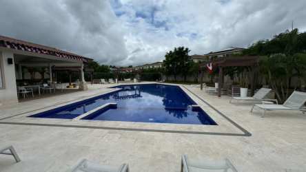 Kitchen with stainless steel appliances in Bosques del Pacífico Howard duplex for rent