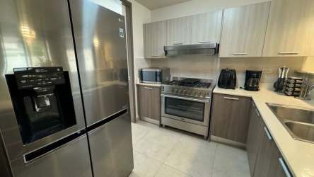 Furnished bedroom with split AC and closet Bosques del Pacífico Howard rental home