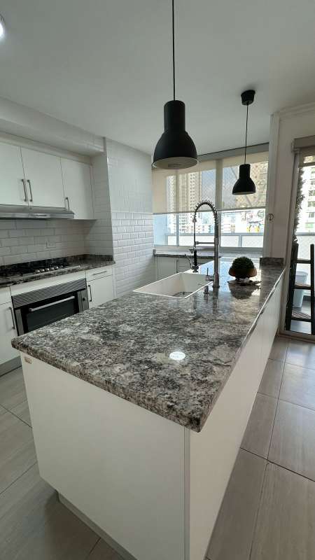 Guest bedroom with built-in closet inverter AC ceiling fan at PH Moon Tower Coco del Mar Panama