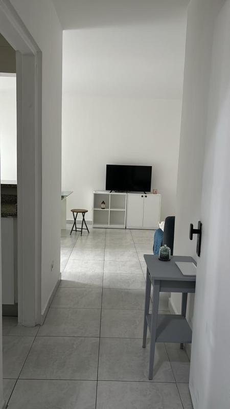 Bathroom featuring granite wash basin, glass shower enclosure in PH Vista del Mar Panama