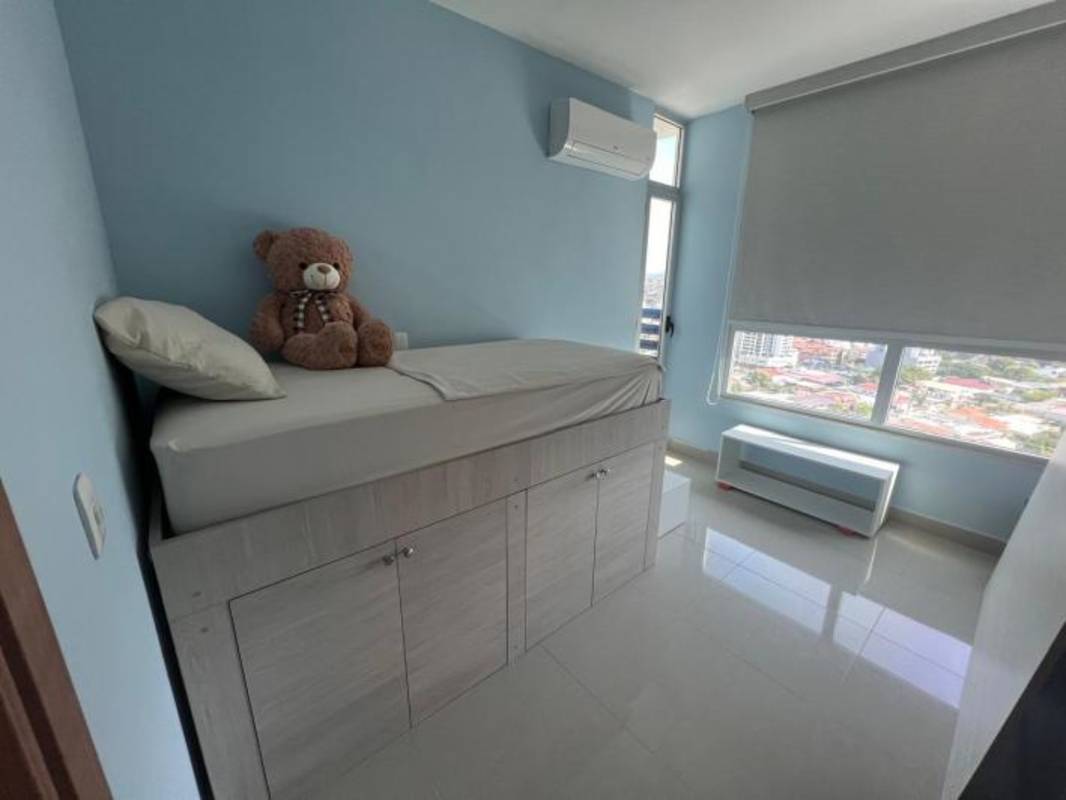 Children's playground on rooftop with views at PH Venezia Tower Panama City