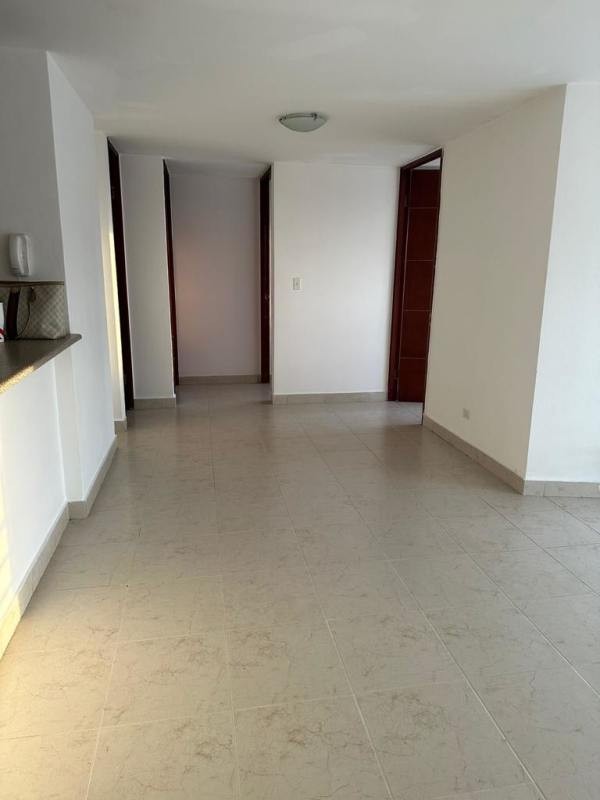 Spacious hallway living area tiled floor PH Central Park Tower Tribeca Panama City