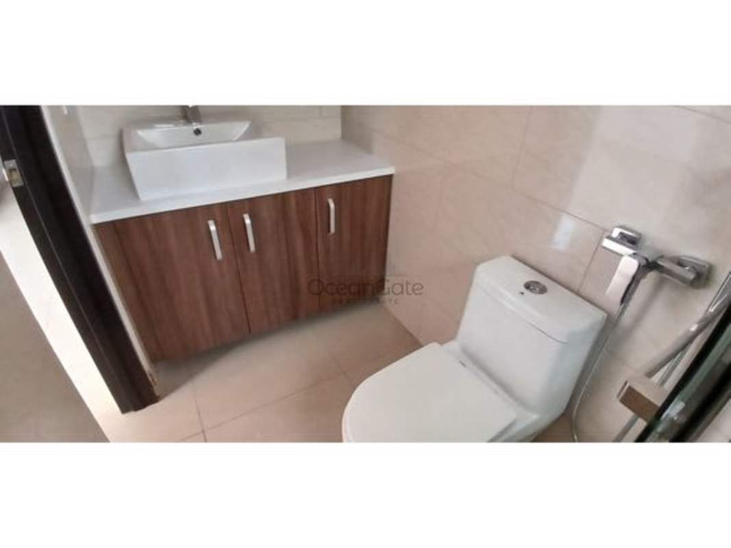 Children's rooftop playground with slides and swings in PH Vichy Village Panama City