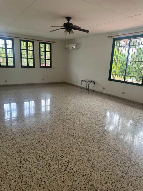 Upper hall leading to bedrooms in luxury house in Altos del Golf Panama City